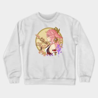 Yae Miko, Genshin Impact Crewneck Sweatshirt